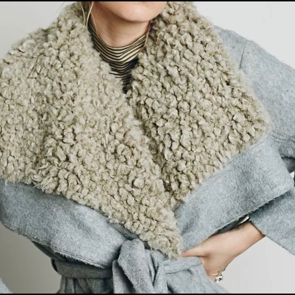 FREE PEOPLE Woven Jacket Intricate Draped Cardigan - Picture 3 of 6